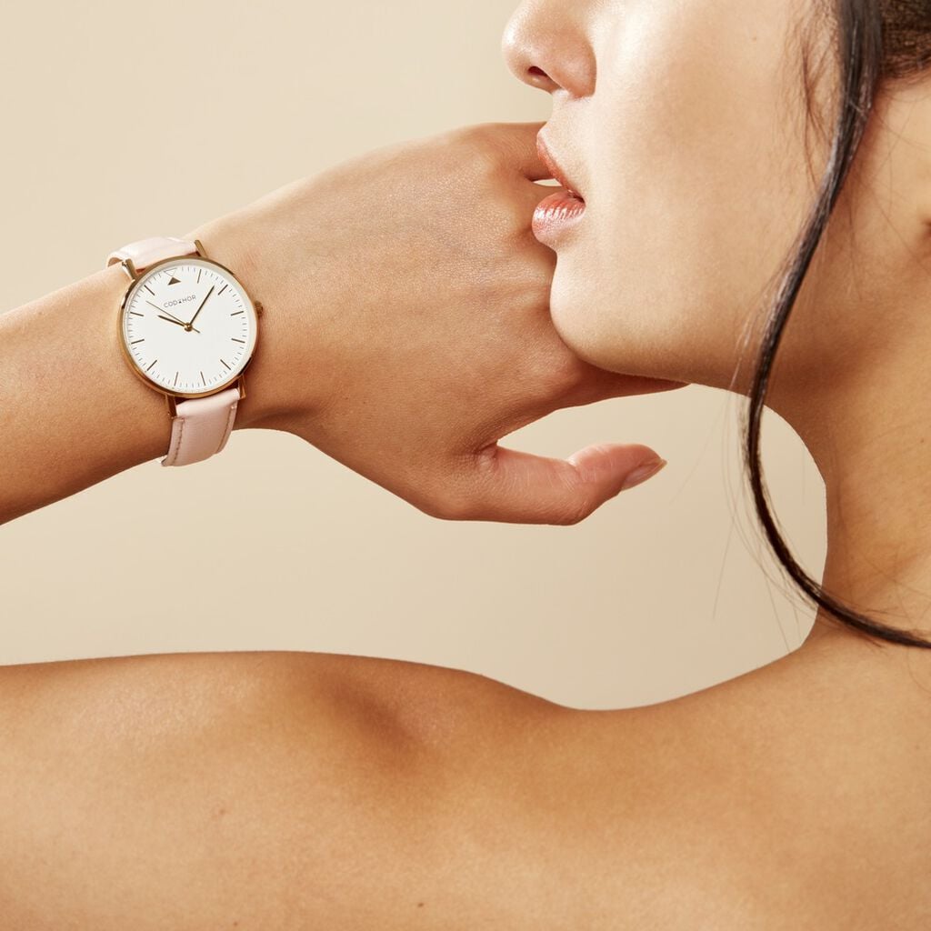 Montre Codhor Cindy Blanc - Montres &eacute;tanches Femme | Histoire d&rsquo;Or
