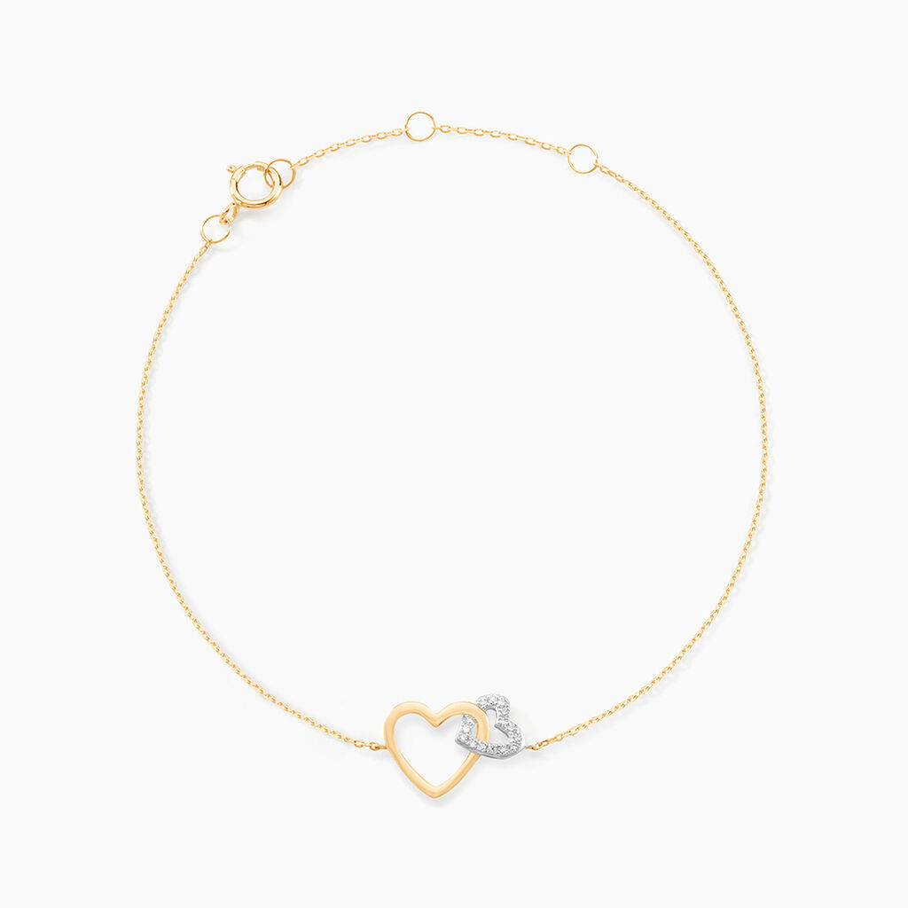 Bracelet Humberta Or Jaune Diamant - Bracelets Pierre Femme | Histoire d&rsquo;Or