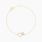 Bracelet Humberta Or Jaune Diamant - Bracelets Pierre Femme | Histoire d&rsquo;Or