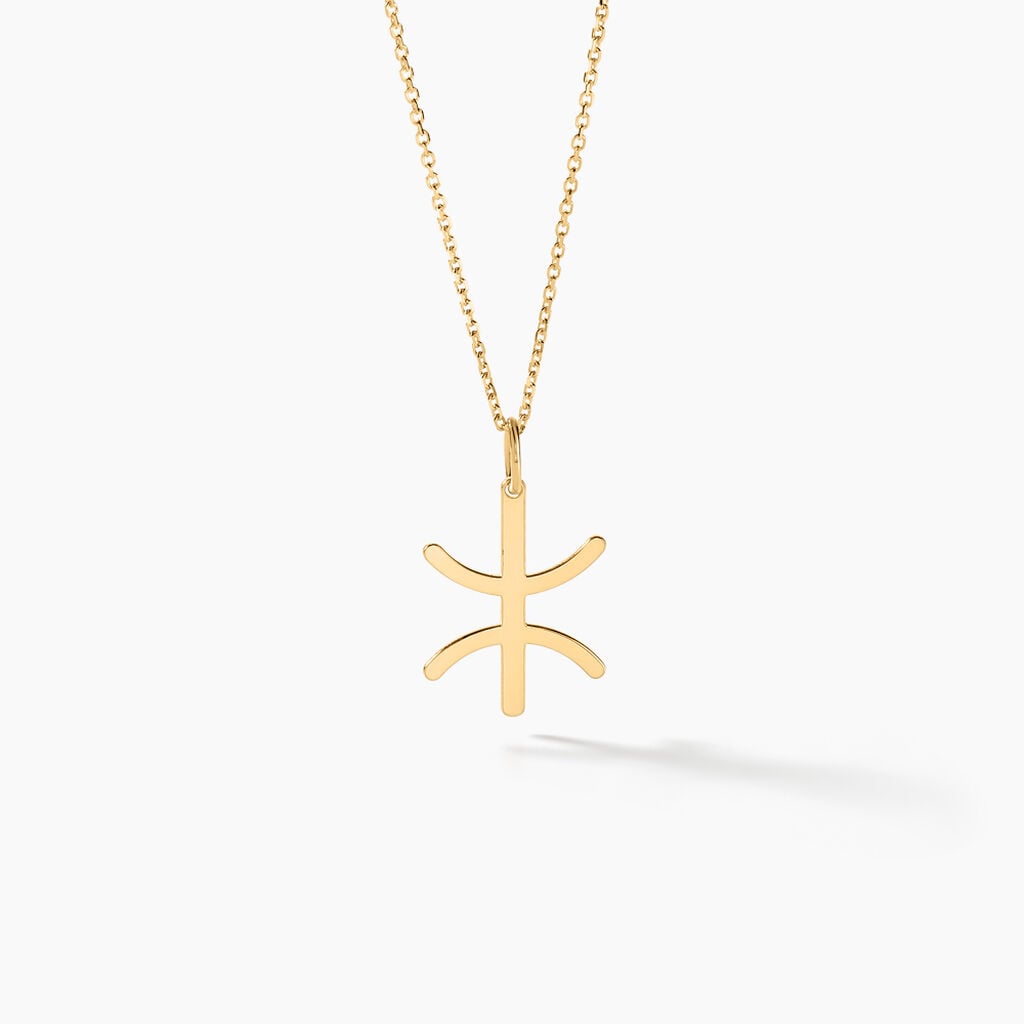 Pendentif Cobeia Kabyle Or Jaune - Anniversaire Famille | Histoire d&rsquo;Or