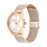 Montre Calvin Klein Iconic Mesh Rose - Montres &eacute;tanches Femme | Histoire d&rsquo;Or