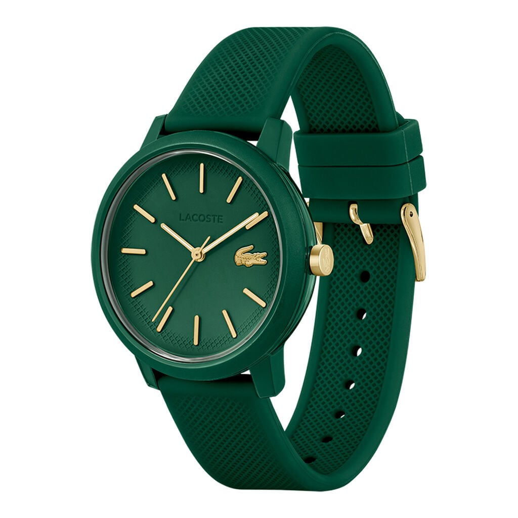 Montre Lacoste .12.12 Vert - Montres &eacute;tanches Homme | Histoire d&rsquo;Or