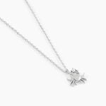 Collier Amalthee Argent Blanc Oxyde De Zirconium - Colliers fantaisie Femme | Histoire d&rsquo;Or