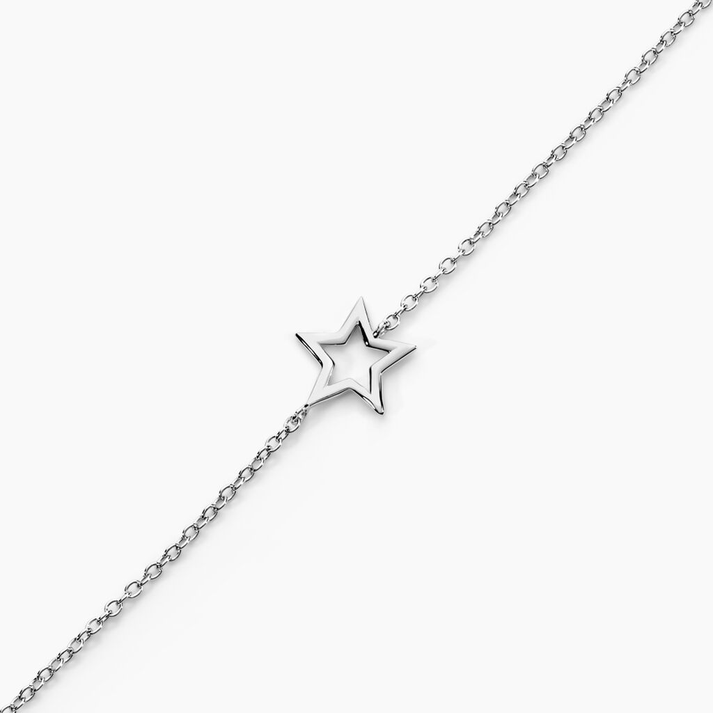 Bracelet Bess Argent Blanc - Bracelets fantaisie Femme | Histoire d&rsquo;Or