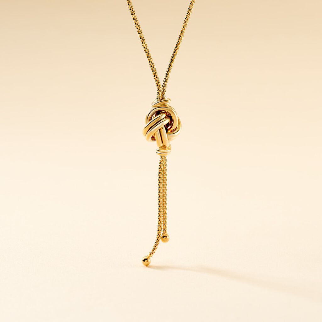 Collier Nina Or Jaune - Cadeaux mariage Femme | Histoire d&rsquo;Or