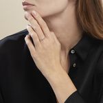 Bague Adriana Argent Blanc Oxyde De Zirconium - Bagues avec pierre Femme | Histoire d&rsquo;Or
