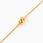 Bracelet Cordelia Or Jaune - Bracelets Anneaux Entrelaces Femme | Histoire d&rsquo;Or