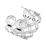 Bracelet Jonc Danyl Acier Blanc - Bracelets fantaisie Femme | Histoire d&rsquo;Or