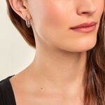 Cr&eacute;oles Urban Line Acier Blanc - Cr&eacute;oles fantaisie Femme | Histoire d&rsquo;Or