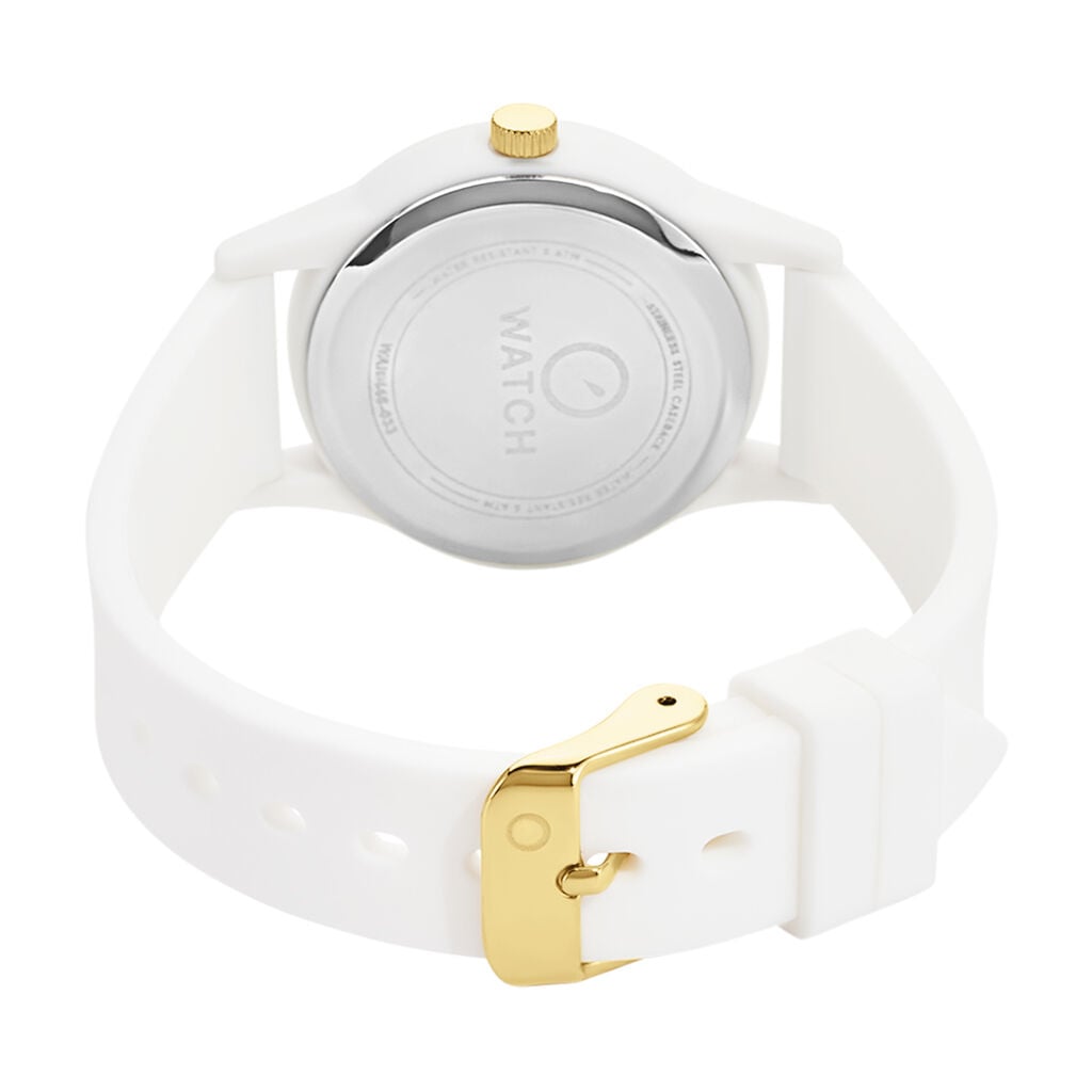 Montre O Watch Flex Blanc - Montres &eacute;tanches Femme | Histoire d&rsquo;Or