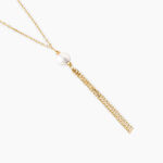 Collier Narca Argent Dor&eacute; A L'Or 750/1000 Perle De Culture - Colliers pierre Femme | Histoire d&rsquo;Or