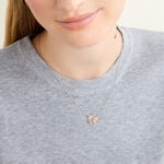 Collier Argent Bicolore Toyo - Colliers fantaisie Femme | Histoire d&rsquo;Or