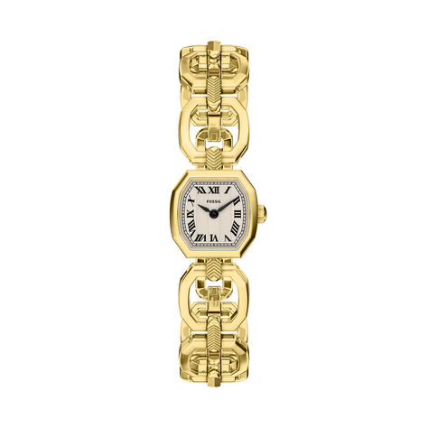 Montre Fossil Harlow Jewel Beige - Montres &eacute;tanches Femme | Histoire d&rsquo;Or