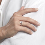 Bague Or Blanc Goulven Oxyde De Zirconium - Bagues de promesse Femme | Histoire d&rsquo;Or