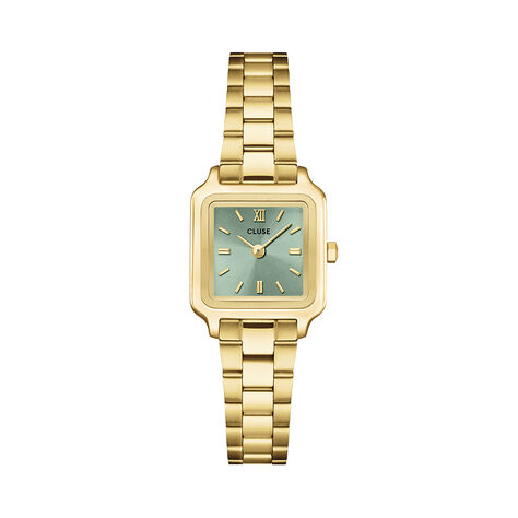Montre Cluse Gracieuse Mini Vert - Montres &eacute;tanches Femme | Histoire d&rsquo;Or