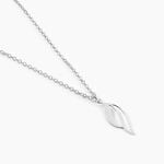 Collier Argent Blanc Prudent - Colliers fantaisie Femme | Histoire d&rsquo;Or