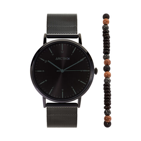 Coffret De Montre Arctik Dusk Noir - Montres Coffrets Homme | Histoire d&rsquo;Or