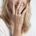 Bague Or Blanc Fany Topaze Oxydes De Zirconium - Solitaires accompagn&eacute;s Femme | Histoire d&rsquo;Or