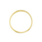 Alliance Grain De Folie Diamantee Ruban Plat Or Bicolore - Alliances Classiques Unisex | Histoire d&rsquo;Or