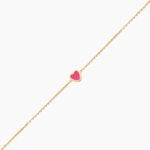Bracelet Dulcie Coeur Or Jaune Nacre - Bracelets Pierre Enfant | Histoire d&rsquo;Or