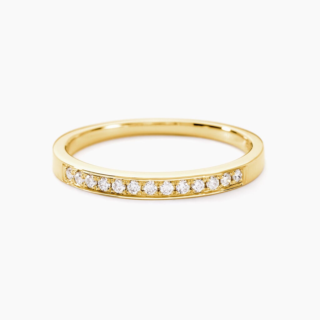Alliance Rhea Or Jaune Diamant - Alliances 18 carats Femme | Histoire d&rsquo;Or