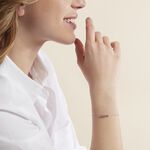 Bracelet Karrie Argent Blanc Oxyde De Zirconium - Bracelets Pierre Femme | Histoire d&rsquo;Or