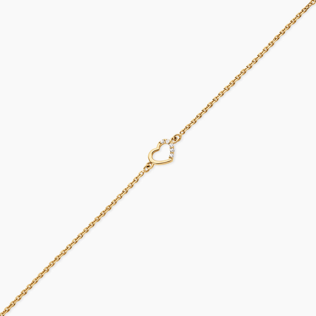 Bracelet Vehanouche Argent Dor&eacute; A L'Or 750/1000 - Bracelets Pierre Enfant | Histoire d&rsquo;Or