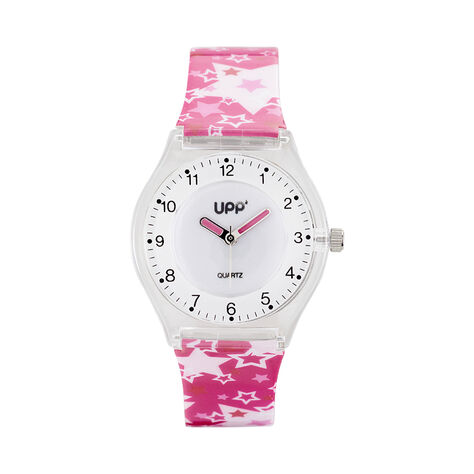 Montre Upp Etoile Blanc - Montres &eacute;tanches Enfant | Histoire d&rsquo;Or