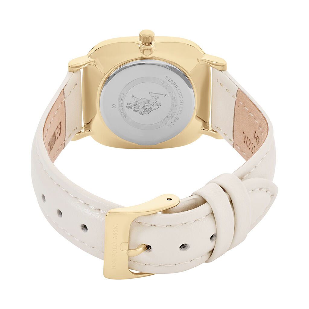 Montre U.s. Polo Keira Ivoire - Montres &eacute;tanches Femme | Histoire d&rsquo;Or