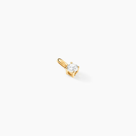 Pendentif One Or Jaune Diamant - Pendentifs empierr&eacute;s Femme | Histoire d&rsquo;Or