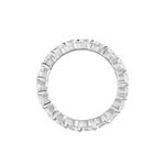 Alliance Marjorie Or Blanc Oxyde De Zirconium - Alliances avec pierres Femme | Histoire d&rsquo;Or