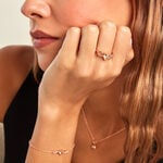 Bague Atieno Argent Rose Oxyde De Zirconium - Bagues de promesse Femme | Histoire d&rsquo;Or
