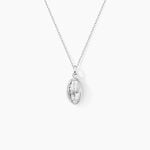 Pendentif Ruveyda Argent Blanc - Anniversaire Homme | Histoire d&rsquo;Or