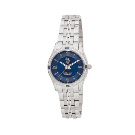 Montre U.S. Polo Giselle Bleu - Montres &eacute;tanches Femme | Histoire d&rsquo;Or