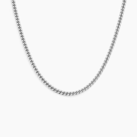 Collier Casper Argent Blanc - Chaines Homme | Histoire d&rsquo;Or