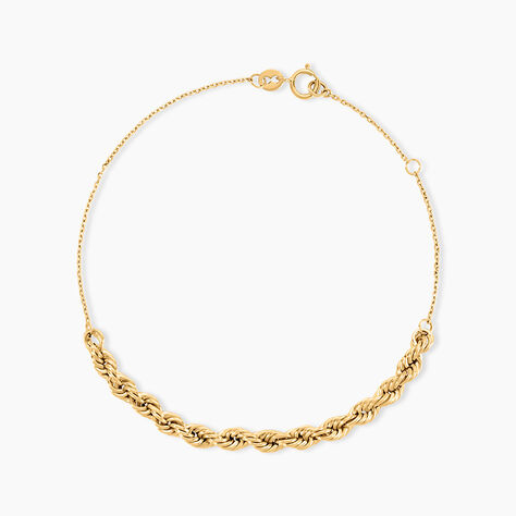 Bracelet Cordelia Or Jaune - Anniversaire Femme | Histoire d&rsquo;Or