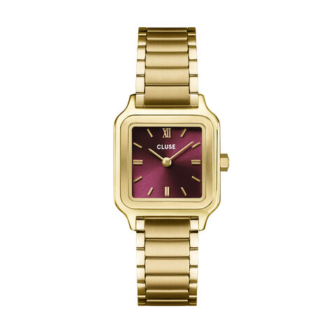 Montre Cluse Gracieuse Petite Cerise - Montres &eacute;tanches Femme | Histoire d&rsquo;Or