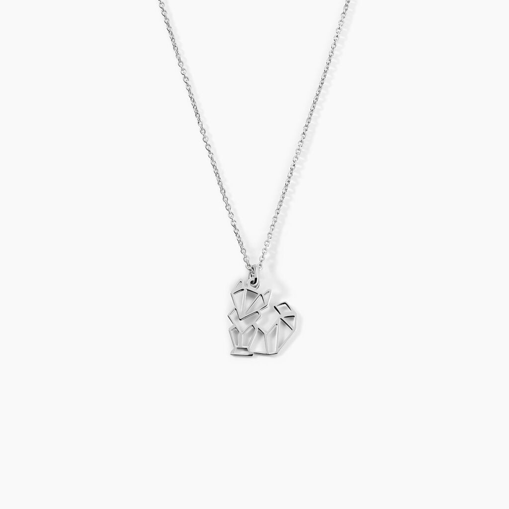 Collier Argent Blanc Alekdandarine - Colliers fantaisie Femme | Histoire d&rsquo;Or