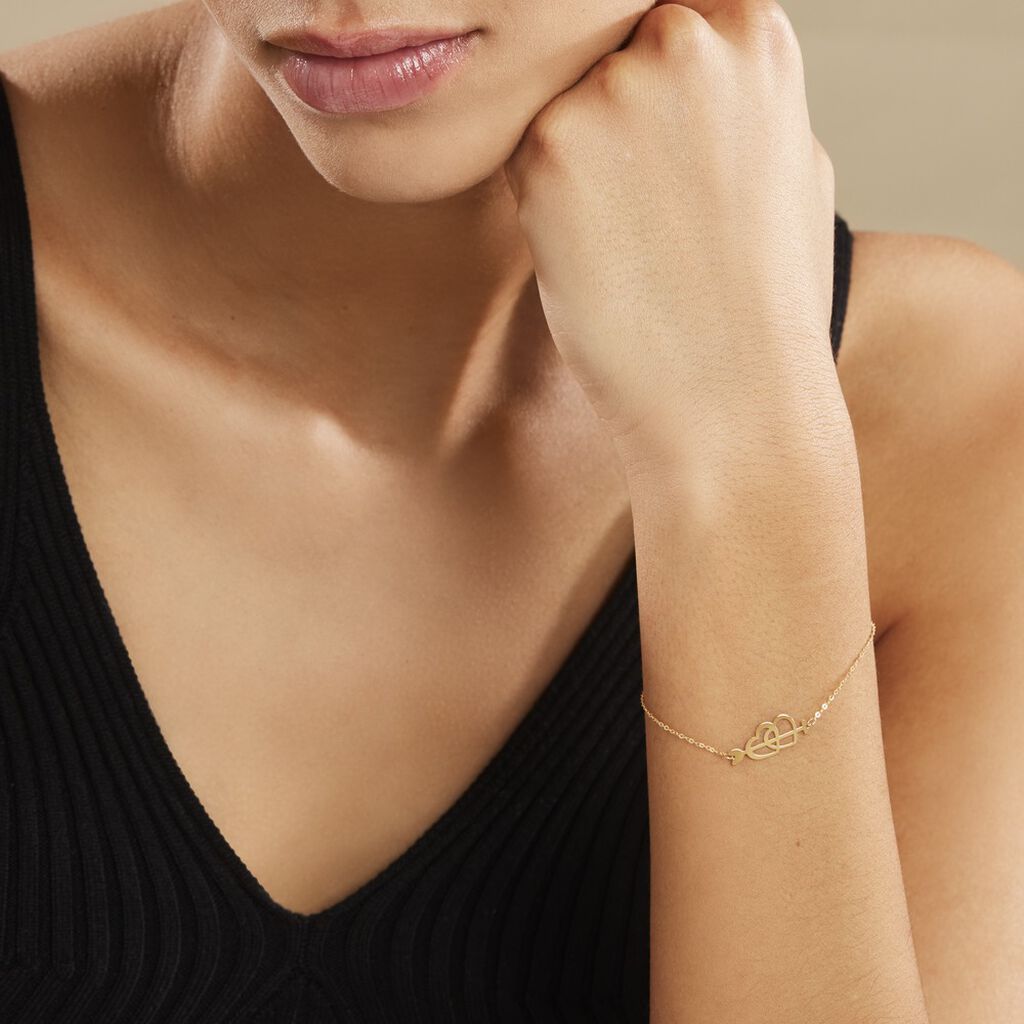 Bracelet Battista Or Jaune - Anniversaire Femme | Histoire d&rsquo;Or