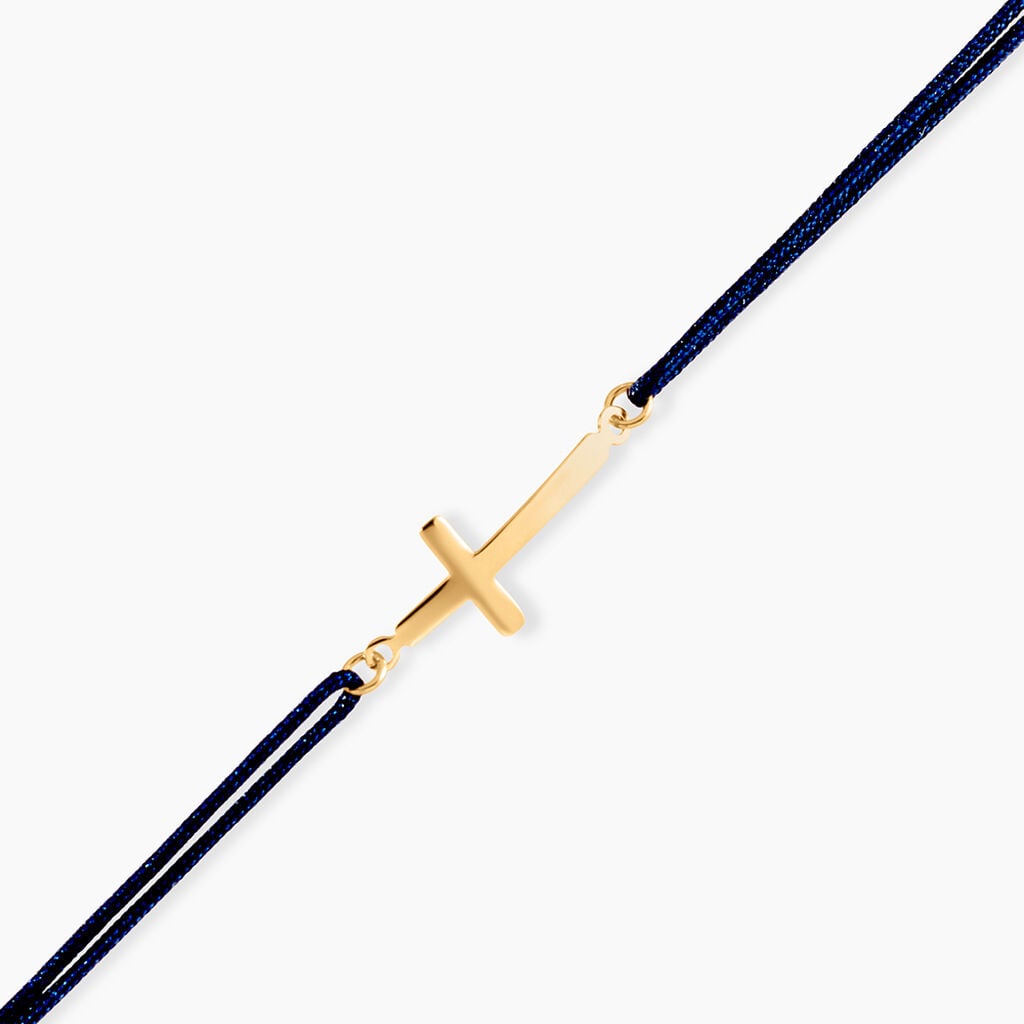 Bracelet Crosia Or Jaune - Bracelets Chretiens Femme | Histoire d&rsquo;Or
