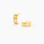 Cr&eacute;oles Dominik Or Jaune - Boucles d'oreilles 18 carats Femme | Histoire d&rsquo;Or