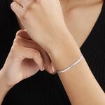 Bracelet Nuriaae Argent Blanc - Bracelets fantaisie Femme | Histoire d&rsquo;Or