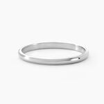 Alliance Aphroditia Or Blanc - Alliances 18 carats Unisex | Histoire d&rsquo;Or