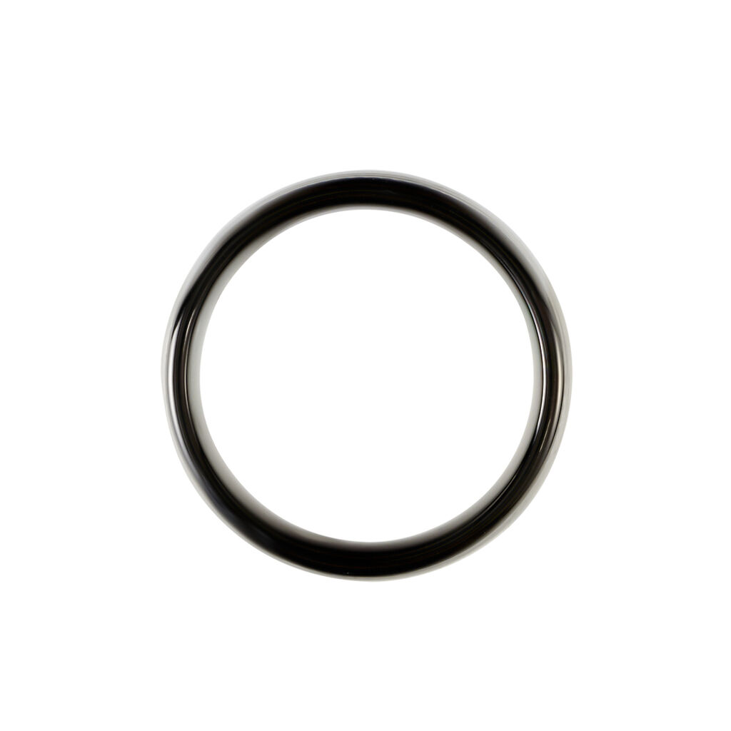 Bague Jourdan Homme Liorin Acier Bicolore Noir Et Blanc Tungstene - Bagues avec pierre Homme | Histoire d&rsquo;Or