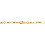 Bracelet Identit&eacute; Fanelia Maille Marine Or Jaune - Gourmettes Enfant | Histoire d&rsquo;Or