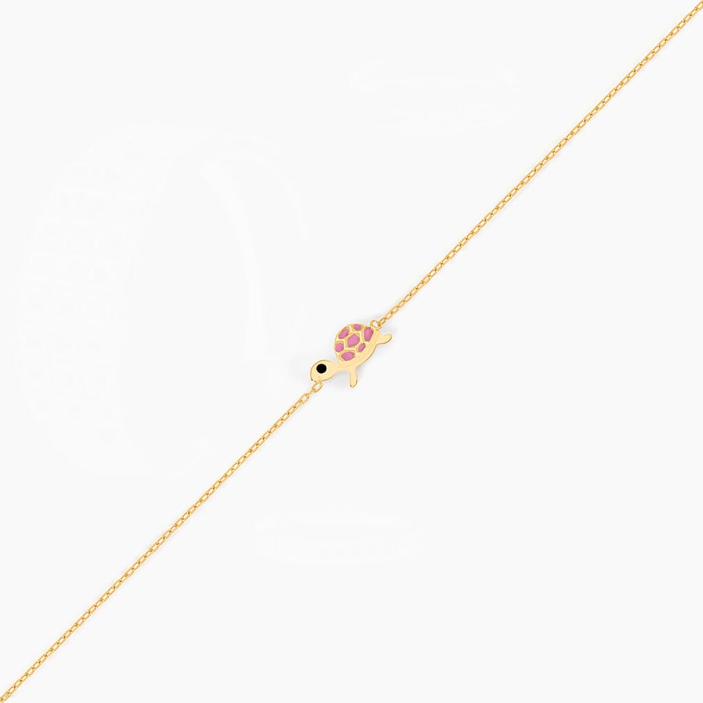 Bracelet Cali Tortue Or Jaune - Bracelets Pierre Enfant | Histoire d&rsquo;Or