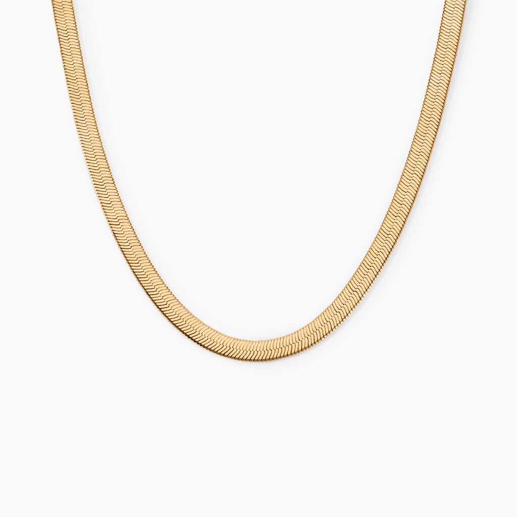 Collier Plaqu&eacute; Or Lucus - Chaines Femme | Histoire d&rsquo;Or