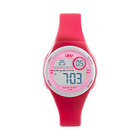 Montre Upp Digi Loop Rose - Montres digitales Enfant | Histoire d&rsquo;Or