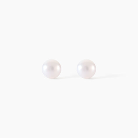 Boucles D'oreilles Puces Kesya  Or Jaune - Boucles d'oreilles mariage Famille | Histoire d&rsquo;Or