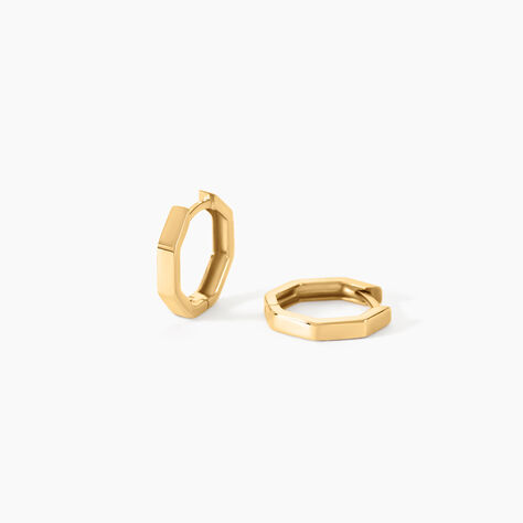 Cr&eacute;oles Caratacus Or Jaune - Boucles d'oreilles cr&eacute;oles Femme | Histoire d&rsquo;Or